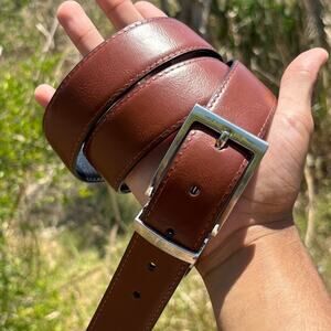 Beverly Hills Polo Club Men's Leather Belt